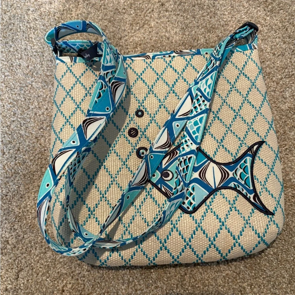 Vera Bradley Go Fish Pattern- similar to viral sardines purse! - Picture 9 of 9